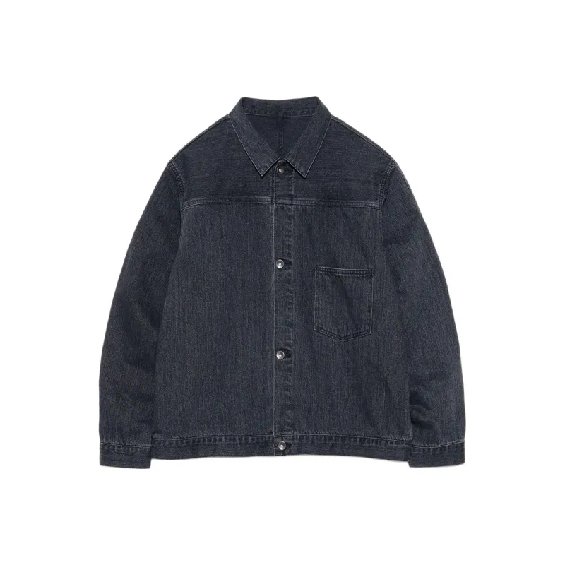 Nanamica Denim Jacket Men's Gray-0