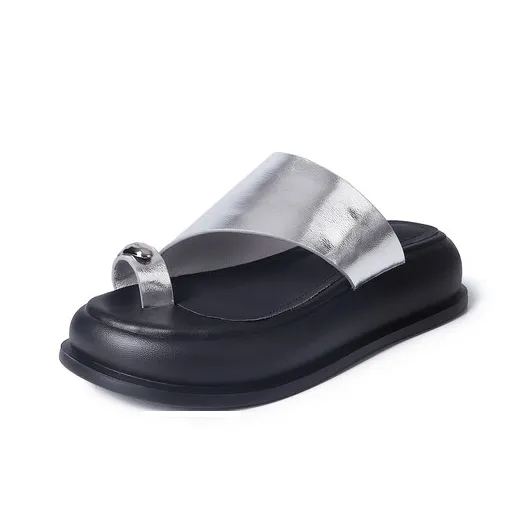 Su Yanjiao Rubber Foam Outsole Quiet Slip Resistant Cushioning Slide Slippers Women's-7