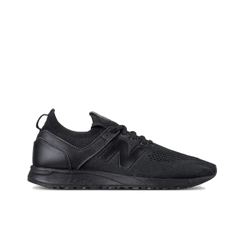 New Balance NB 247 Anti Slip Wear Resistant Low Top Casual Running Shoes Men's Black-1