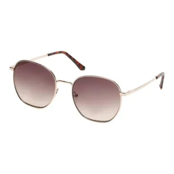 KENNETH COLE Metal Square Sunglasses Women's Gold