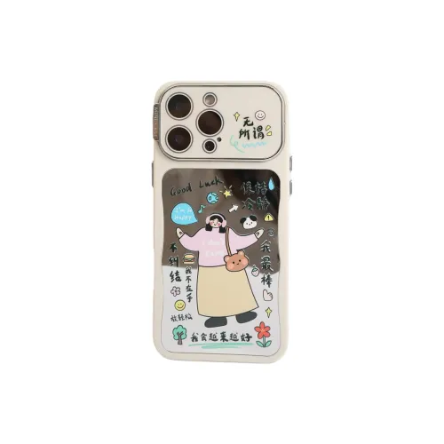 Sopi Acrylic Material Stay Calm It Doesn't Matter Phone Cases Compatible With IPhone 16/15 Pro Max/Apple 13/14 Pro/Max