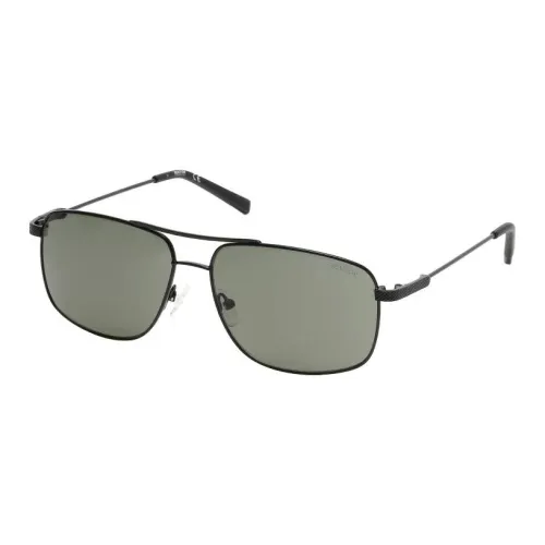 KENNETH COLE Metal Aviator Sunglasses Men's Black