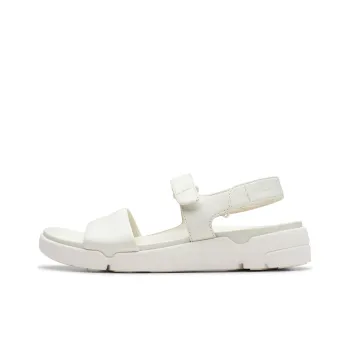 Clarks Beach Sandals Women's White