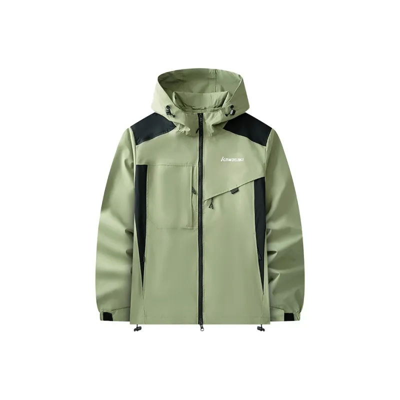 Kawasaki Waterproof And Windproof Windbreaker Jacket Unisex-15