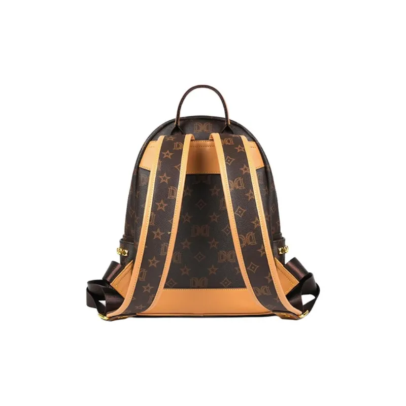 DAPHNE PVC Polyvinyl Chloride Backpack Women's Multicolor-1