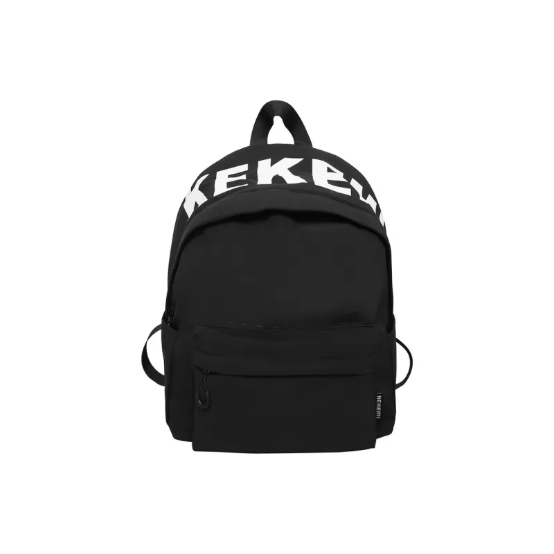 XIANGSU Nylon Backpack Unisex White/Black/Orange/Green/Purple-5