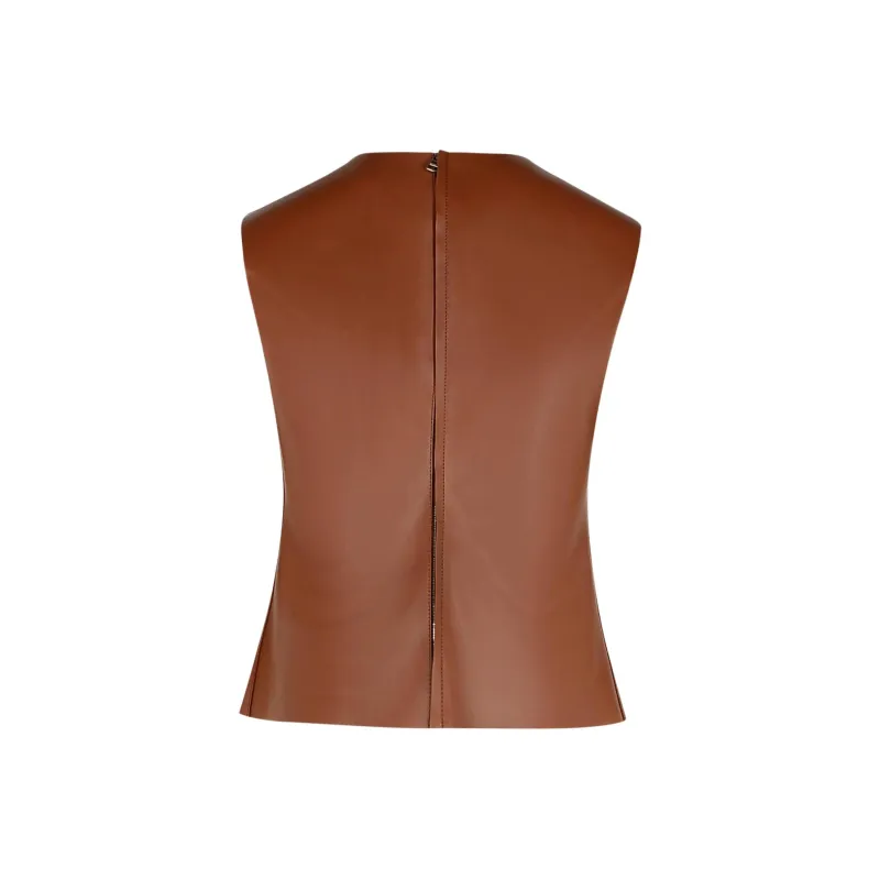 JW Anderson Sleeveless Leather Top-1