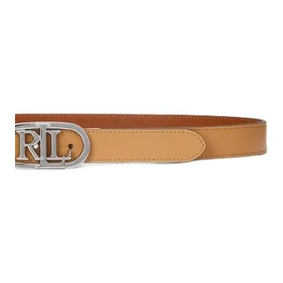 Polo Ralph Lauren Cow Leather Belts Women's Brown 2.5CM-2