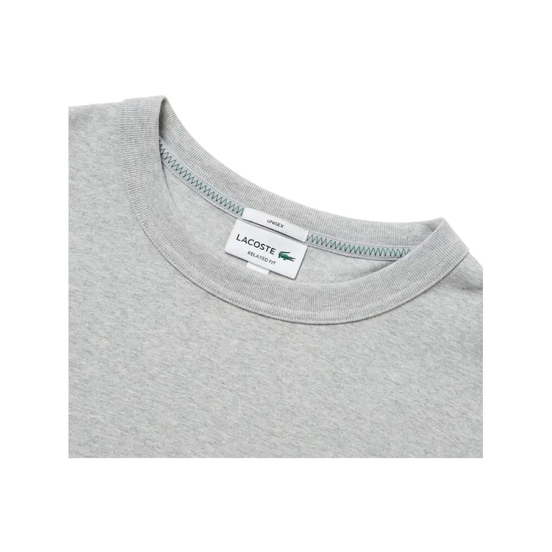 LACOSTE T-Shirt Unisex Silver Gray-2
