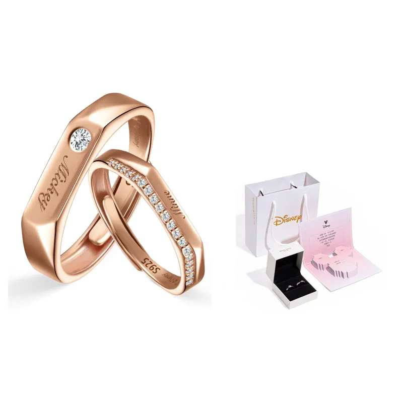 Disney S925 Silver Rings Unisex-6