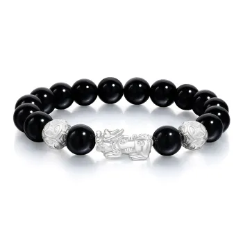 MURSTER Obsidian Bracelets Men's