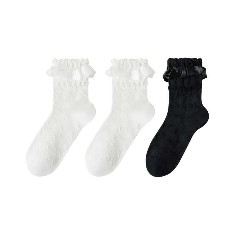 Temooues Mid Calf Socks Women's 3 Pack-6