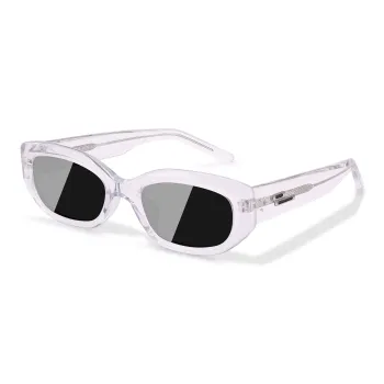 SUYAN Plate Frame Irregular Shape Sunglasses Unisex