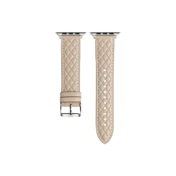 DUALMM Watch Band Apple Compatibility 38/40/41/42/44/45/49MM Artificial Leather Material