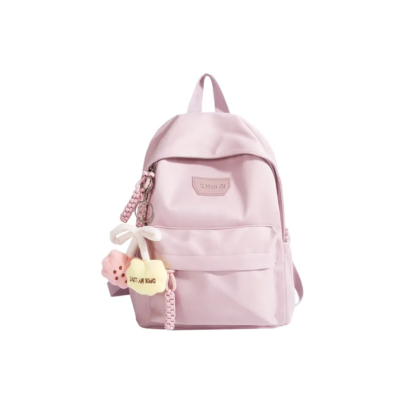 SURELAPTOP Nylon Fabric Backpack Unisex Multicolor-12