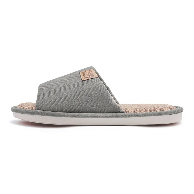HLA All Season Soft Sole Home Slip Resistant Quiet Indoor Slippers Couple's-6