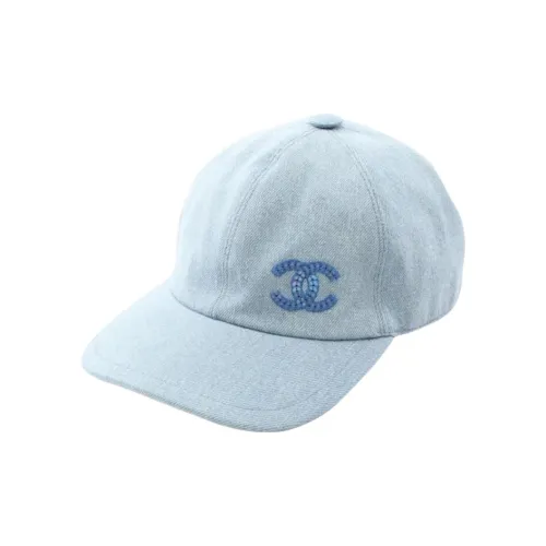 CHANEL 1986 1988 Denim Cap