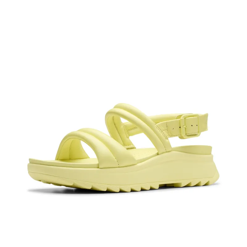 Clarks Beach Sandals Women's Yellow-1