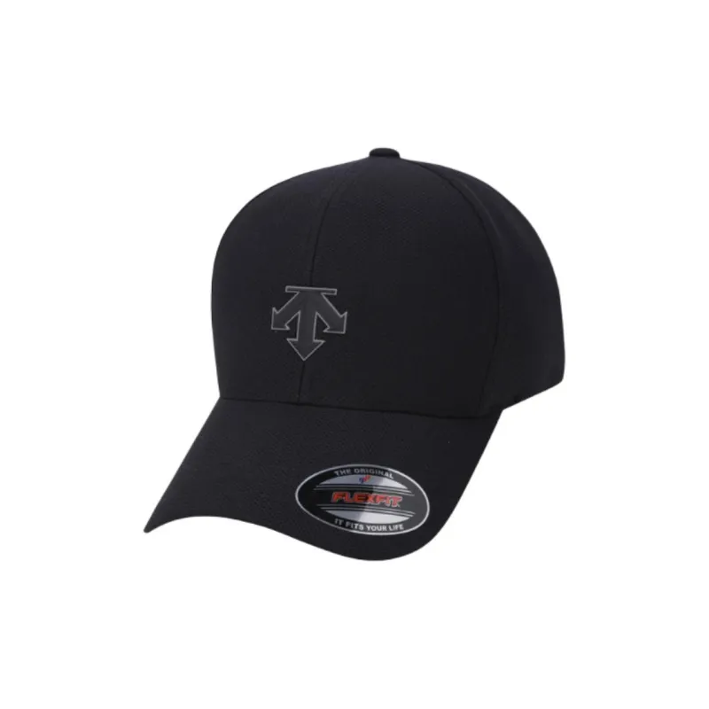 DESCENTE Polyester Baseball Caps Men's Black-0