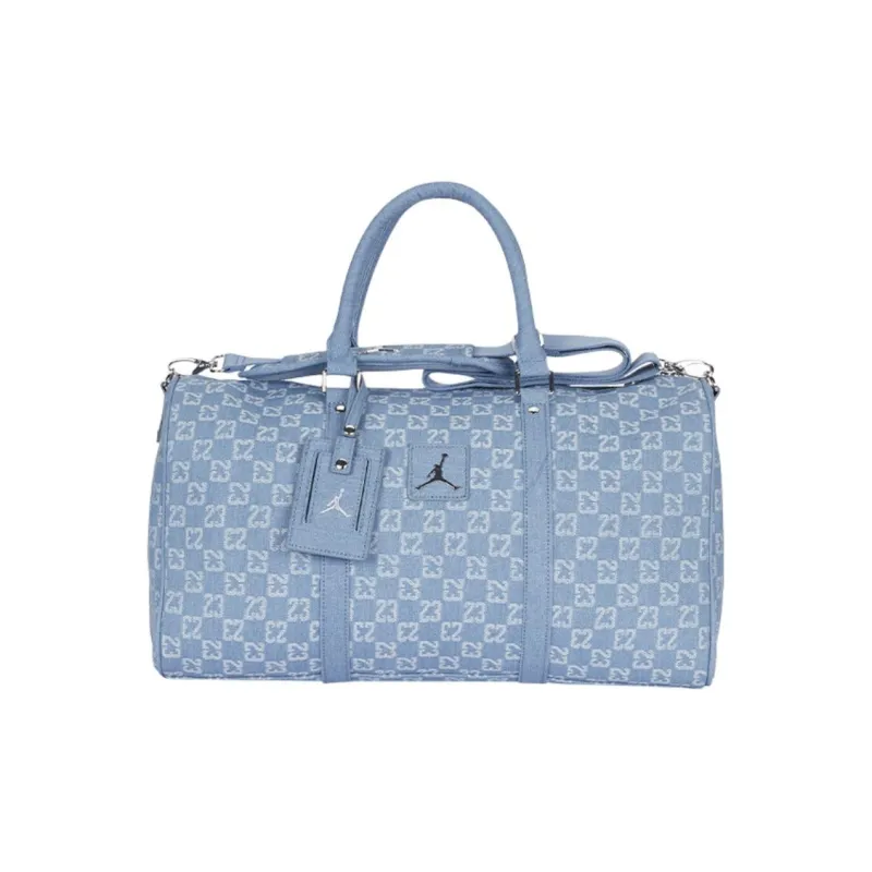 Jordan Denim Travel Bag 25L Unisex Blue-0