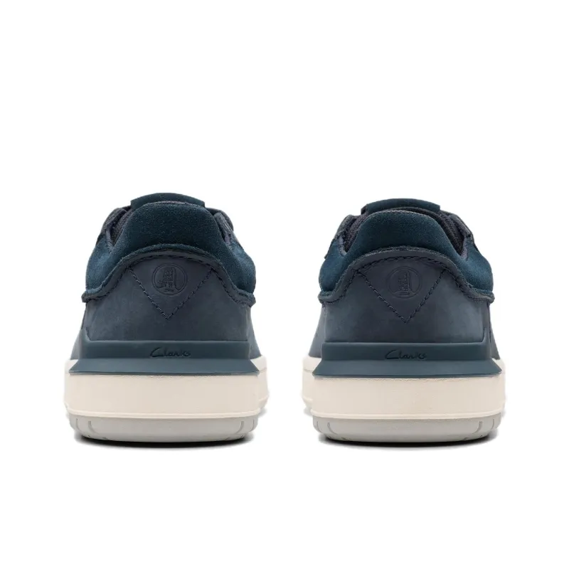 Clarks Courtlite 2 Run Low Top Skateboard Shoes Men's Blue-4