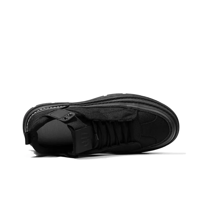 Paul Gabriel Mid Top Casual Shoes Men's Black-4