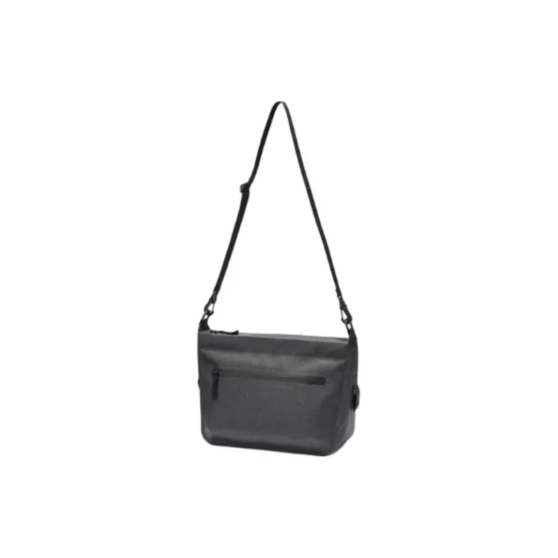 MUJI Polyester Messenger Bag, Crossbody Bag Medium Size Women's Dark Gray-0