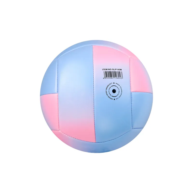 ProSelect PU Size 5 Volleyball Unisex Sky Blue Pink Gradient-3