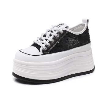 NRDROFFICIAL Slip Resistant Cushioning Abrasion Resistant Low Top Skateboard Shoes Women's