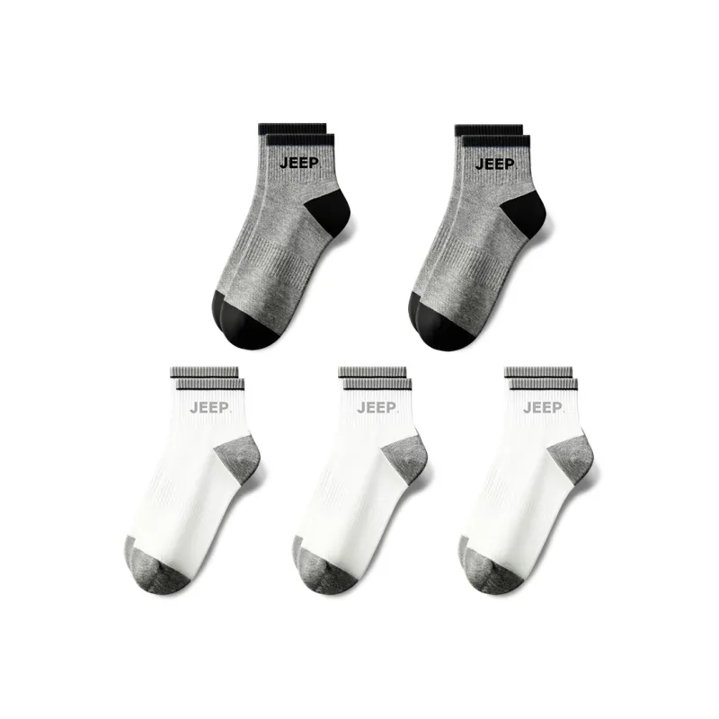 Jeep Mid Calf Socks Unisex Combo Set-3