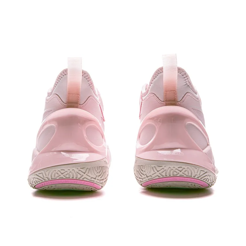LINING SONIC 10 Basketball Shoes Men Mid Top Primrose Pink-5