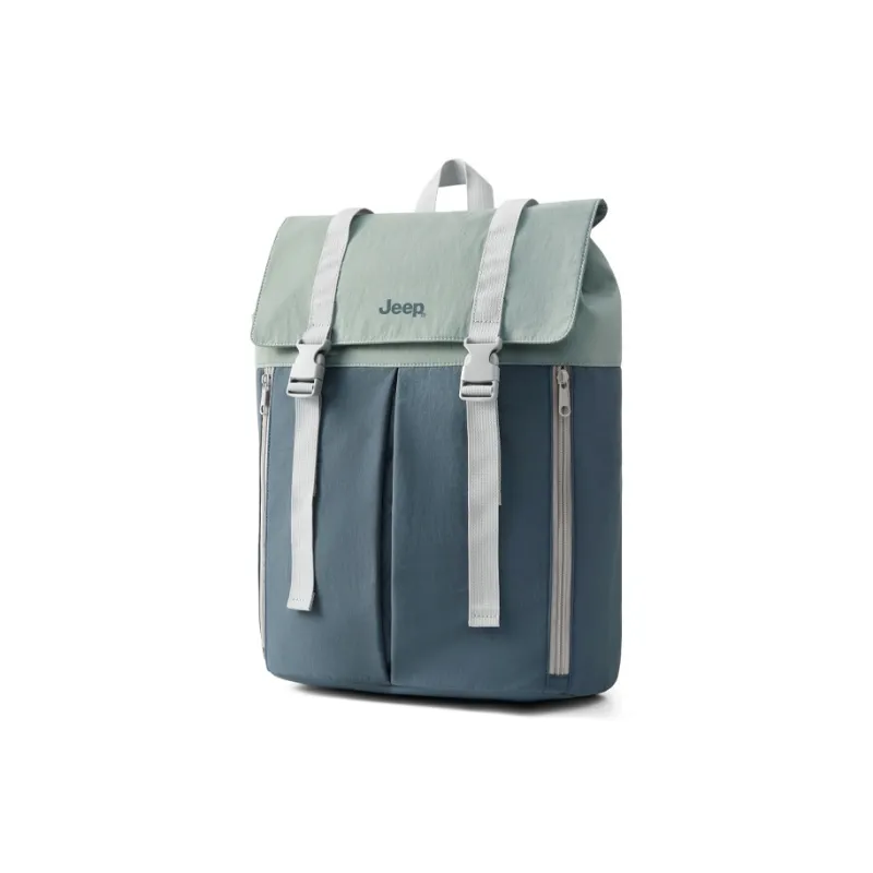 Jeep Fabric Backpack Unisex Ink Jade Black/Cream White/Floating Limestone Gray/Ink Rock Gray-13