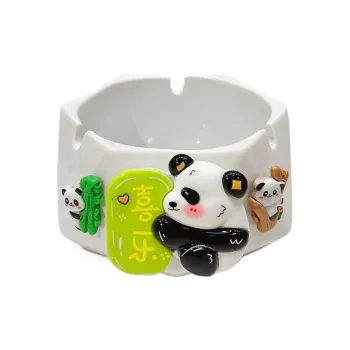 KERPA Premium Cute Cartoon Ashtray, Living Room Tea Table Accessories, Small Storage Ornament, One Size