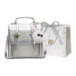 Silver+Charm+Shopping Bag