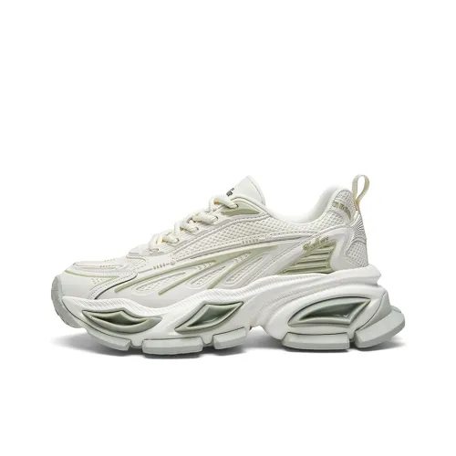 TCELLARS Cushioning, Abrasion Resistant, Breathable, Lightweight, Height Increasing Low Top Chunky Sneakers Men's