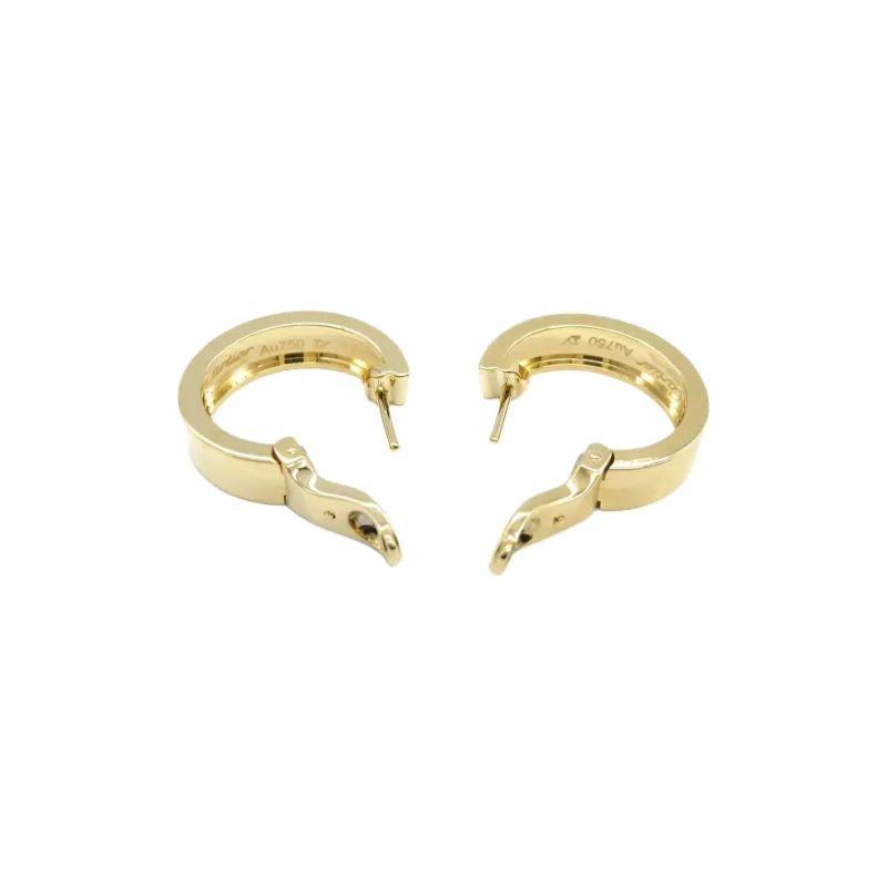 Cartier 2010s 18K Yellow Gold Love Earrings-1