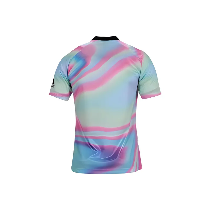 Adidas Soccer Jerseys Unisex Pink/Blue-1