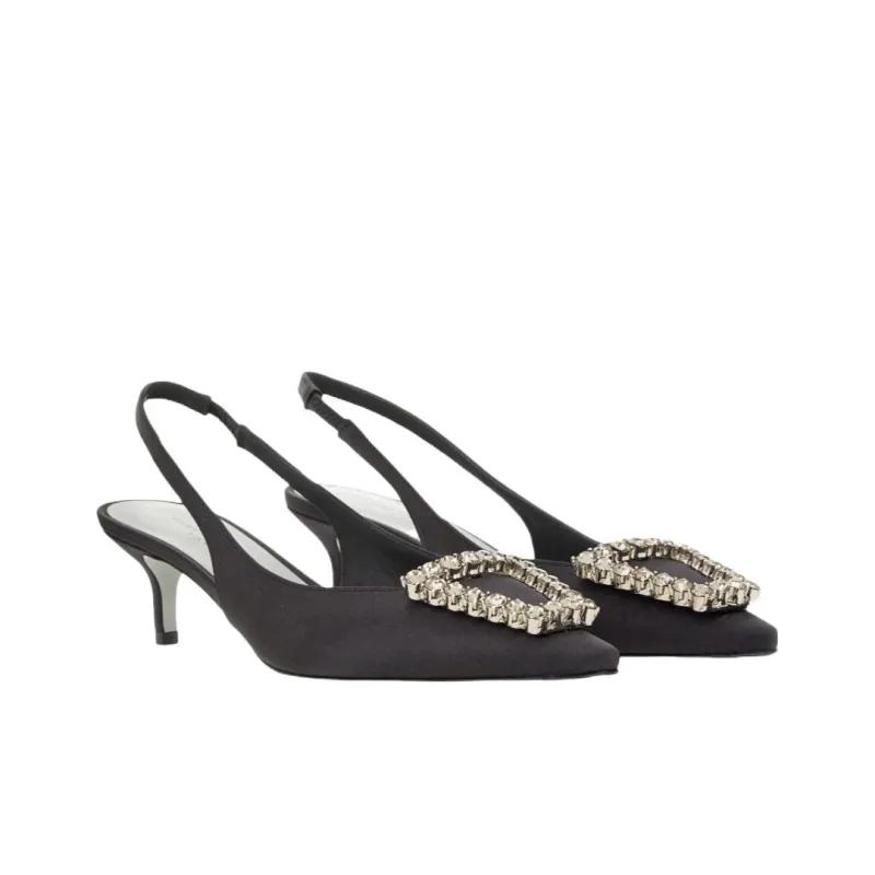 Roberto Festa Slim Heel High Heels Women's Black-2