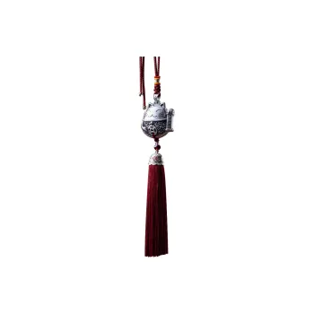 AQI 999 Fine Silver Car Pendants Unisex