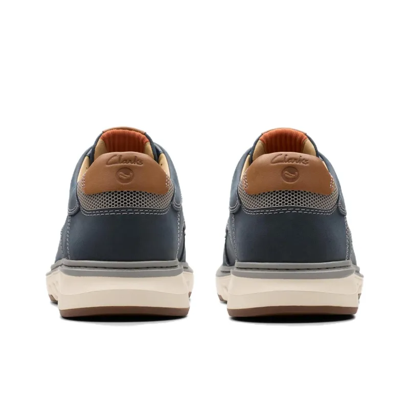 Clarks Un Briley Pace Low Top Casual Shoes Men's Blue-4