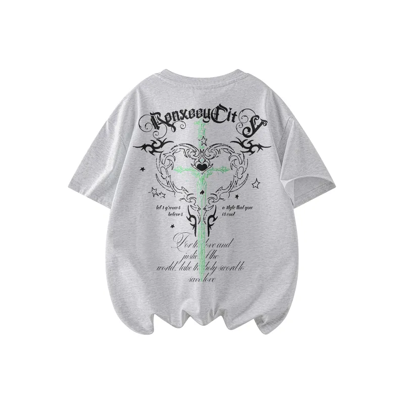 Qnxeey T Shirts Unisex-5