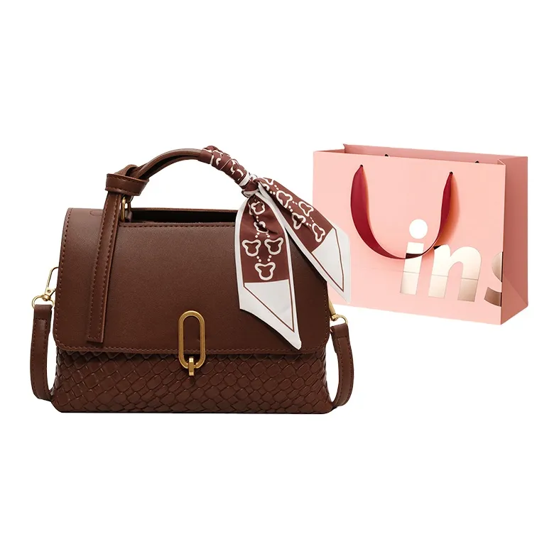WHEELY BABY+ PU Handbag, Shoulder Bag, Crossbody Bag Women's Brown & Ecru, Black, Coffee & Green, Coffee-15