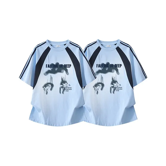 YOSICIL T Shirt Unisex Sky Blue-12
