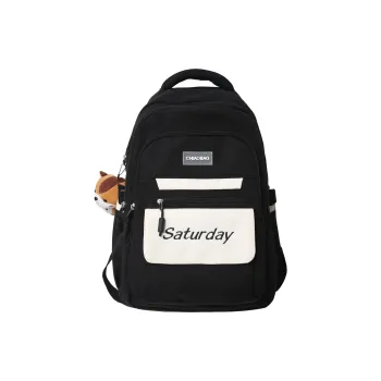 H YXIANG Nylon Backpack Regular Unisex Multicolor