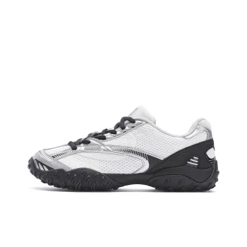 FILA ECHAPPE 2 Ballet Shoes Anti Slip Wear Resistant Low Top Casual Shoes Women's White Silver