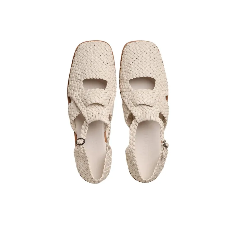Hereu SERRA Women's Casual Shoes Women's Cream White-2