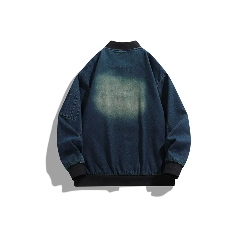 NAXUSTO Denim Jackets Unisex-1
