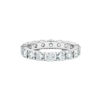 De Beers Platinum Db Classic Eternity Diamond Band Ring