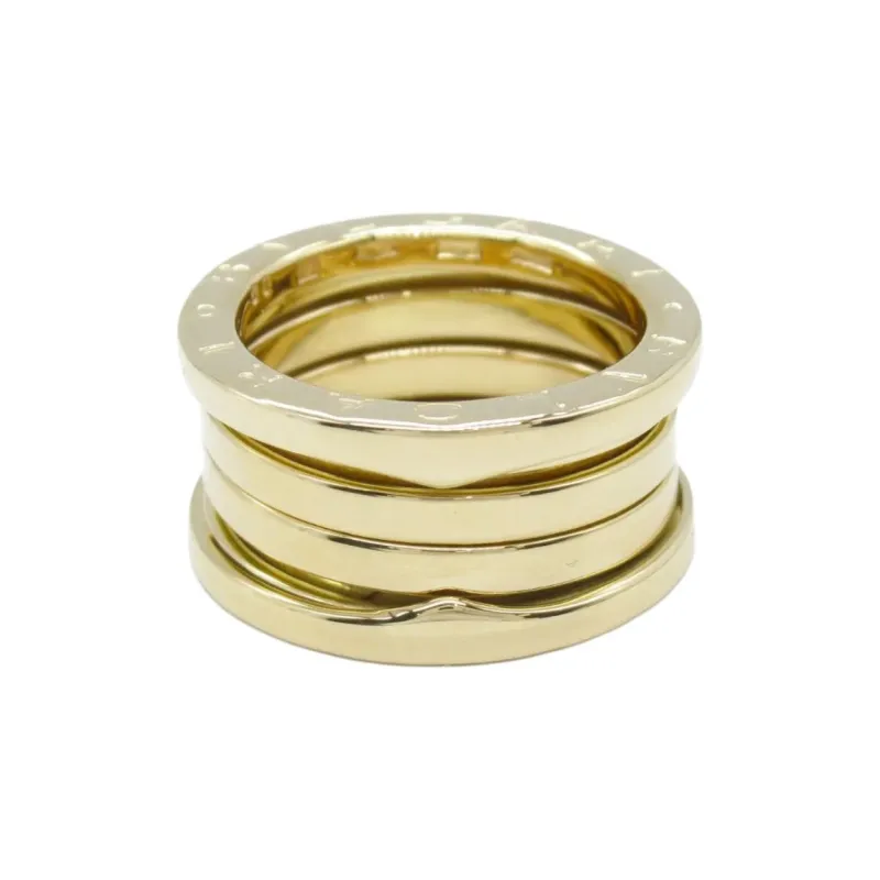 BVLGARI 2010s 18K Yellow Gold B.zero1 Ring-0