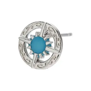 BLESSED BULLET Alloy Stud Earrings Unisex